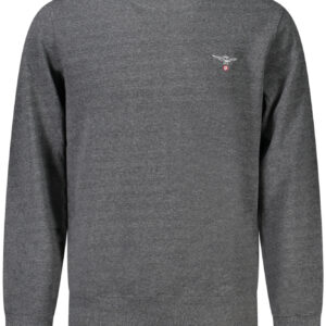ACCADEMIA MILITARE FELPA SENZA ZIP UOMO GRIGIO