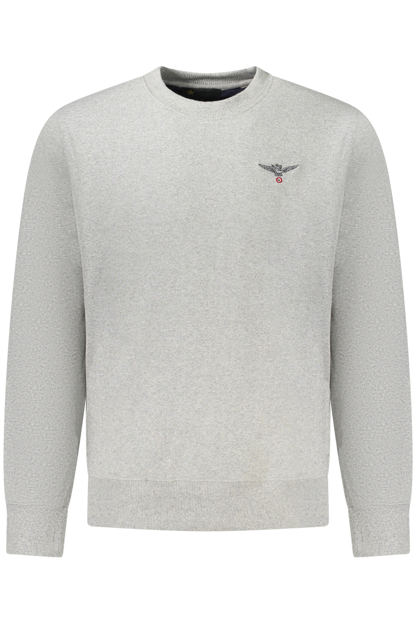ACCADEMIA MILITARE FELPA SENZA ZIP UOMO GRIGIO