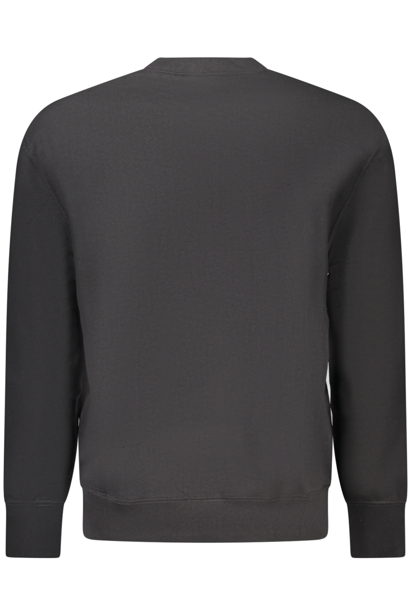CALVIN KLEIN FELPA SENZA ZIP UOMO NERO - immagine 2