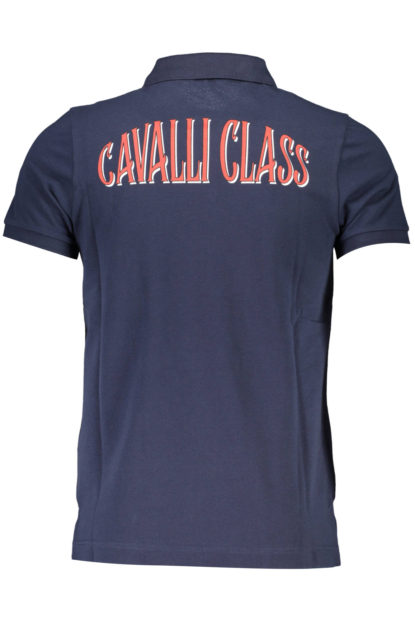 CAVALLI CLASS POLO MANICHE CORTE UOMO BLU - immagine 2