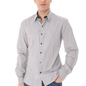 COSTUME NATIONAL CAMICIA MANICHE LUNGHE UOMO BIANCO