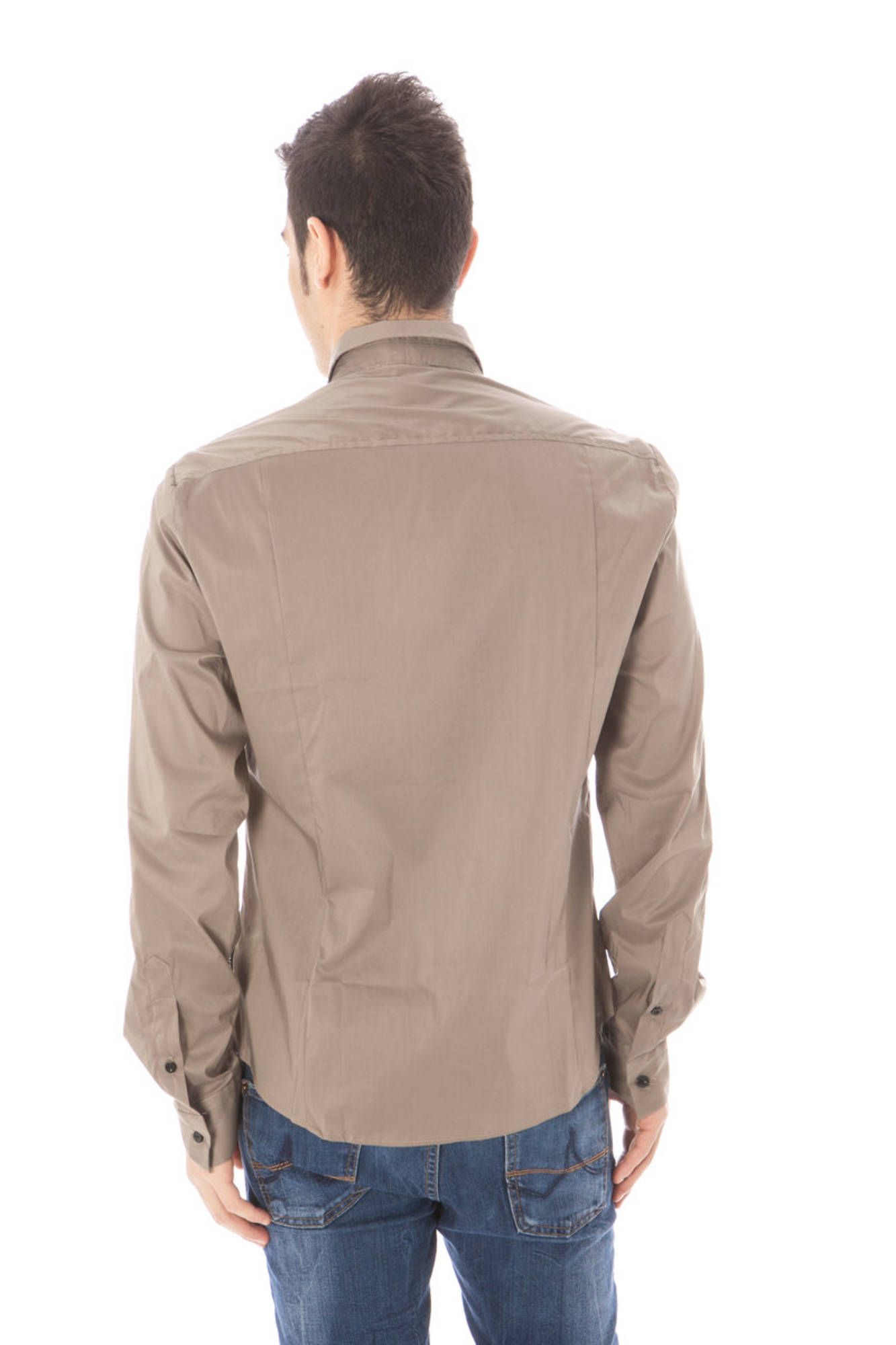 COSTUME NATIONAL CAMICIA MANICHE LUNGHE UOMO VERDE - immagine 2