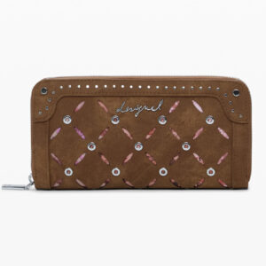 DESIGUAL PORTAFOGLIO DONNA MARRONE