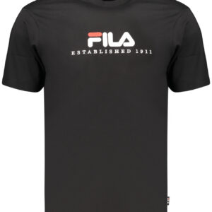 FILA T-SHIRT MANICHE CORTE UOMO NERO