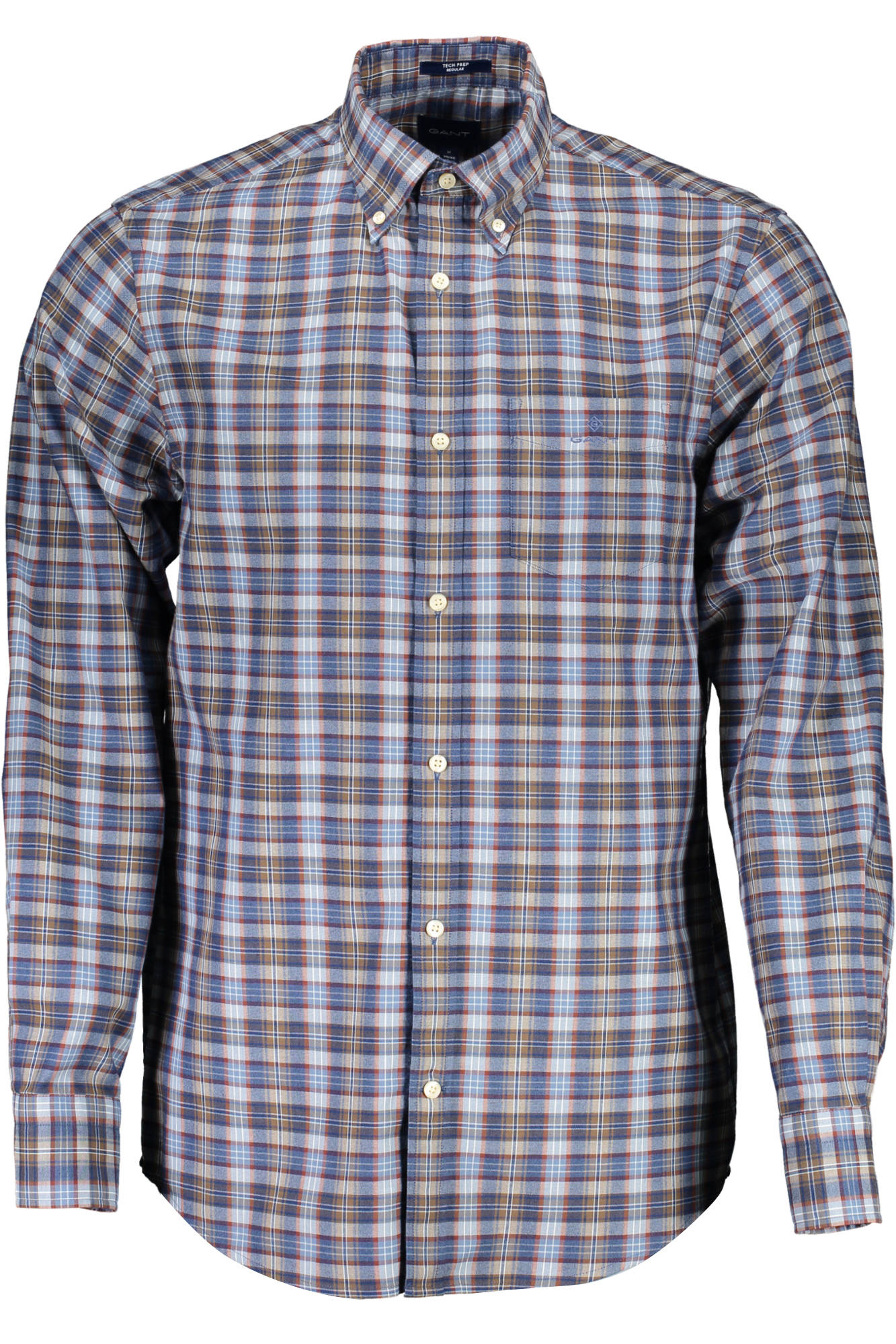 GANT CAMICIA MANICHE LUNGHE UOMO BLU