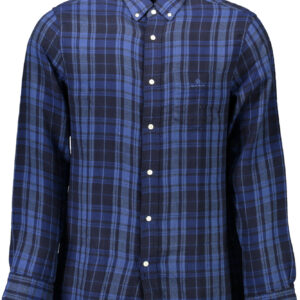 GANT CAMICIA MANICHE LUNGHE UOMO BLU