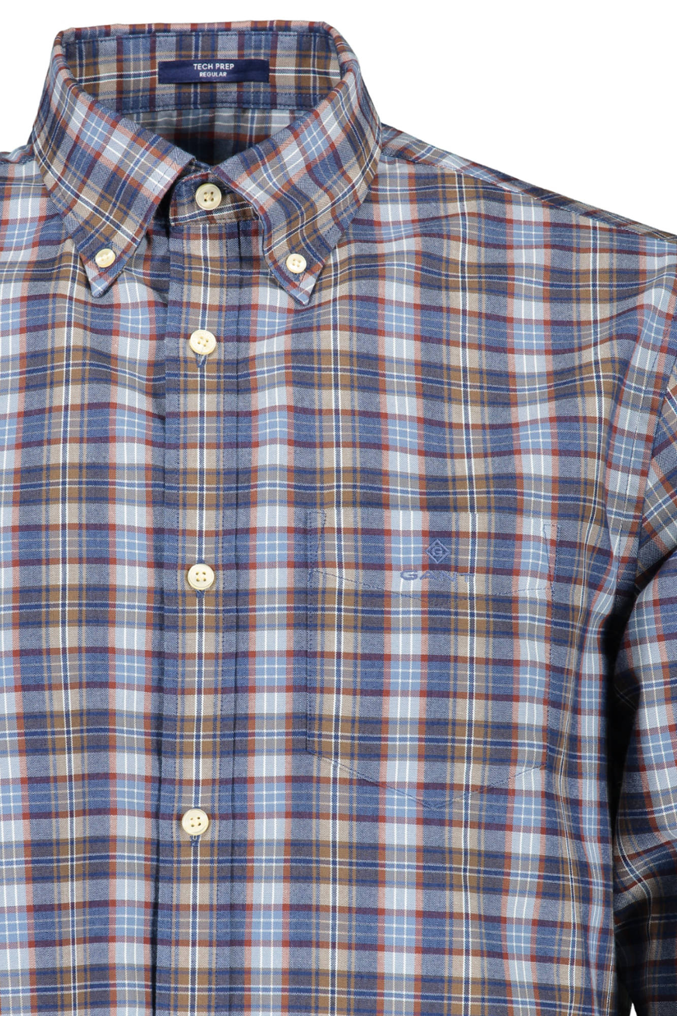 GANT CAMICIA MANICHE LUNGHE UOMO BLU - immagine 3