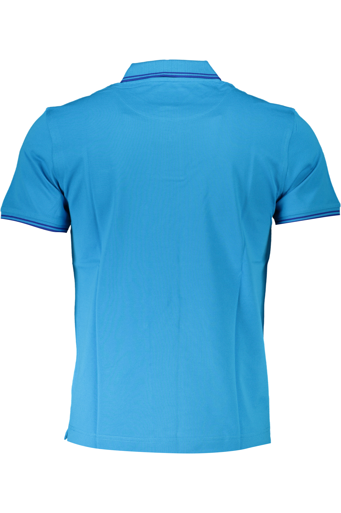 HARMONT & BLAINE POLO MANICHE CORTE UOMO AZZURRO - immagine 2