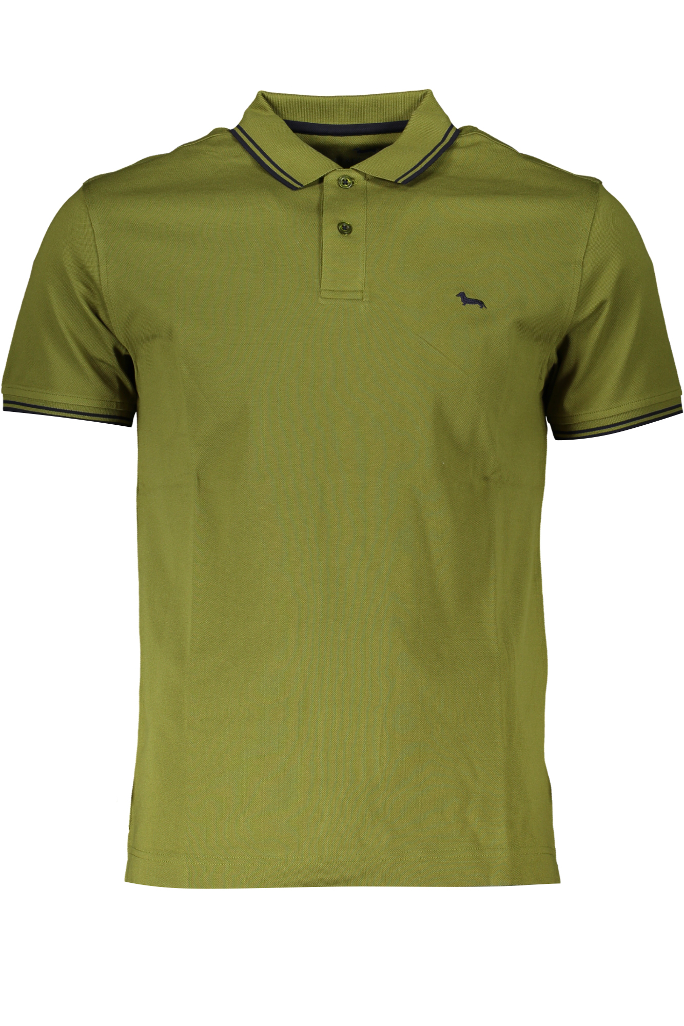 HARMONT & BLAINE POLO MANICHE CORTE UOMO VERDE