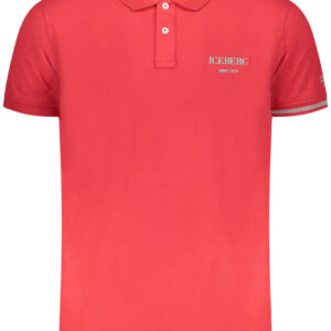 ICEBERG POLO MANICHE CORTE UOMO ROSSO