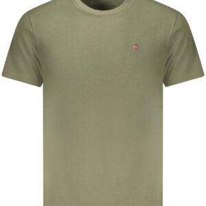 NAPAPIJRI T-SHIRT MANICHE CORTE UOMO VERDE