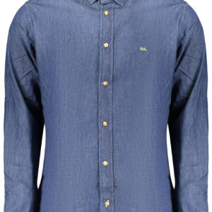 PEPE JEANS CAMICIA MANICHE LUNGHE UOMO BLU