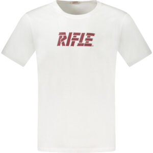 RIFLE T-SHIRT MANICHE CORTE UOMO BIANCO
