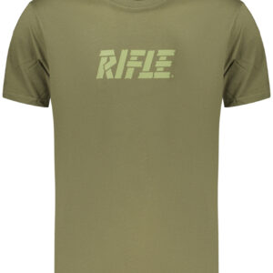 RIFLE T-SHIRT MANICHE CORTE UOMO VERDE