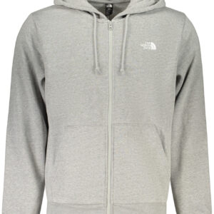 THE NORTH FACE FELPA CON ZIP UOMO GRIGIO