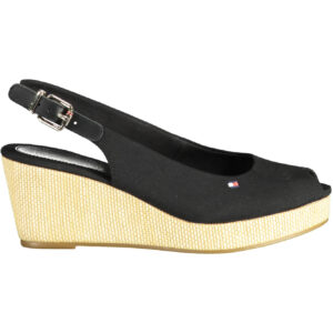 TOMMY HILFIGER CALZATURA SANDALO DONNA NERO